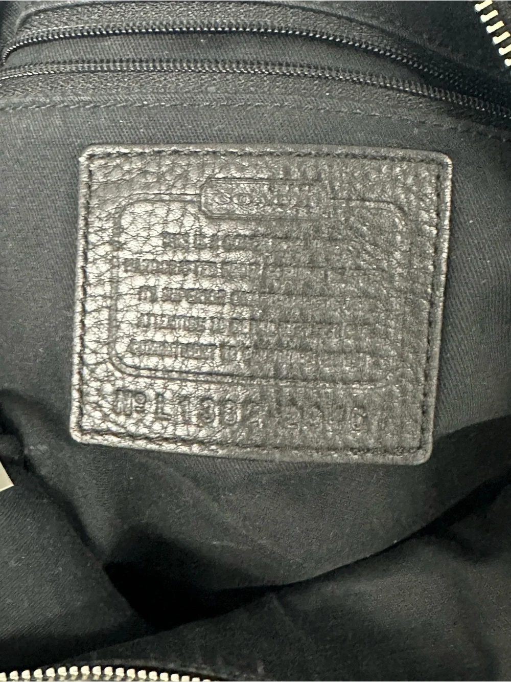 EUC COACH Bleecker Black Daily Shoulder Bag